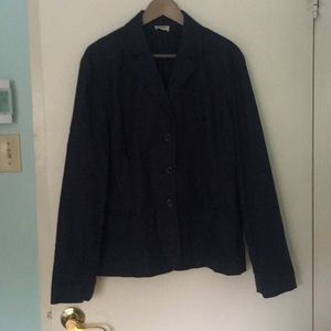 Navy blue blazer